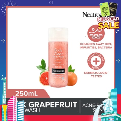 NEUTROGENA Body Clear Body Wash Pink Grapefruit (Tackle Acne With Every Wash) 250ml