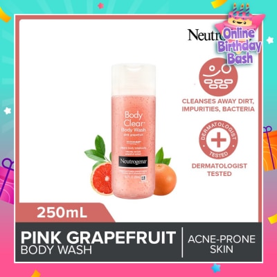 NEUTROGENA Body Clear Body Wash Pink Grapefruit (Tackle Acne With Every Wash) 250ml