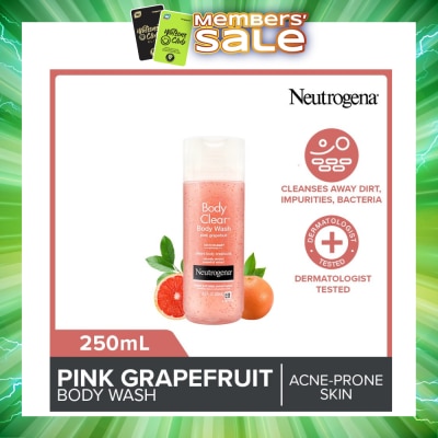 NEUTROGENA - Body Clear Body Wash Pink Grapefruit (Tackle Acne With Every Wash) 250ml