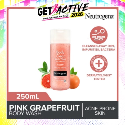 NEUTROGENA - Body Clear Body Wash Pink Grapefruit (Tackle Acne With Every Wash) 250ml image