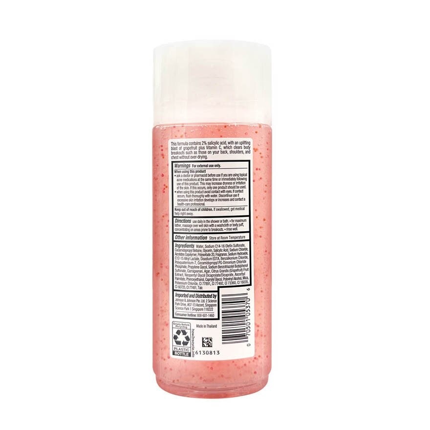 Body Clear Body Wash Pink Grapefruit (Tackle Acne With Every Wash) 250ml