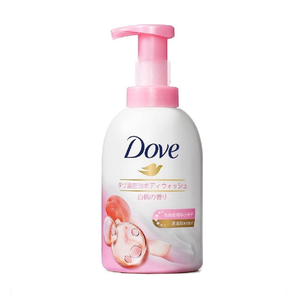 Dove Peach Self-Foaming Cloud Foam Body Wash 400ml