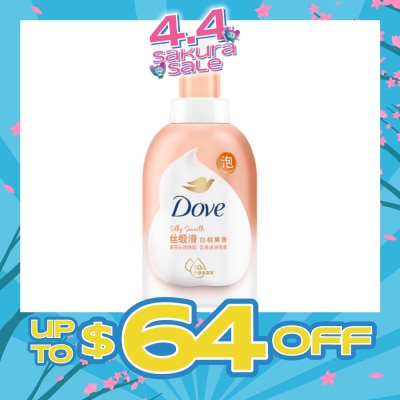 DOVE - Dove Peach Self-Foaming Cloud Foam Body Wash 400ml