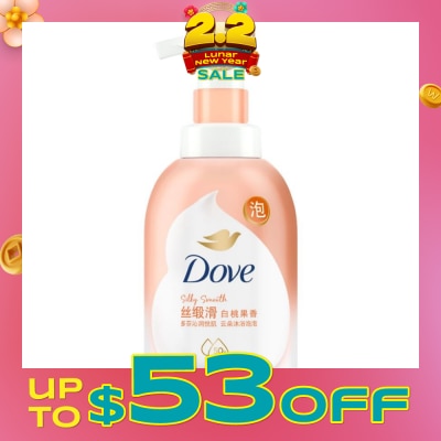 DOVE Dove Peach Self-Foaming Cloud Foam Body Wash 400ml