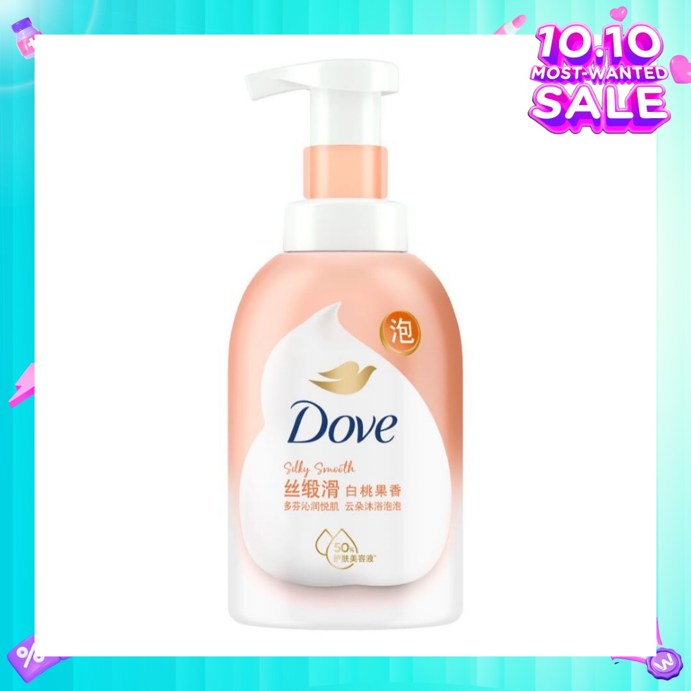 Dove Peach Self-Foaming Cloud Foam Body Wash 400ml
