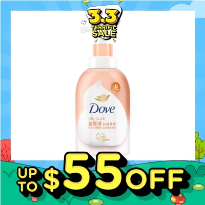 DOVE Dove Peach Self-Foaming Cloud Foam Body Wash 400ml