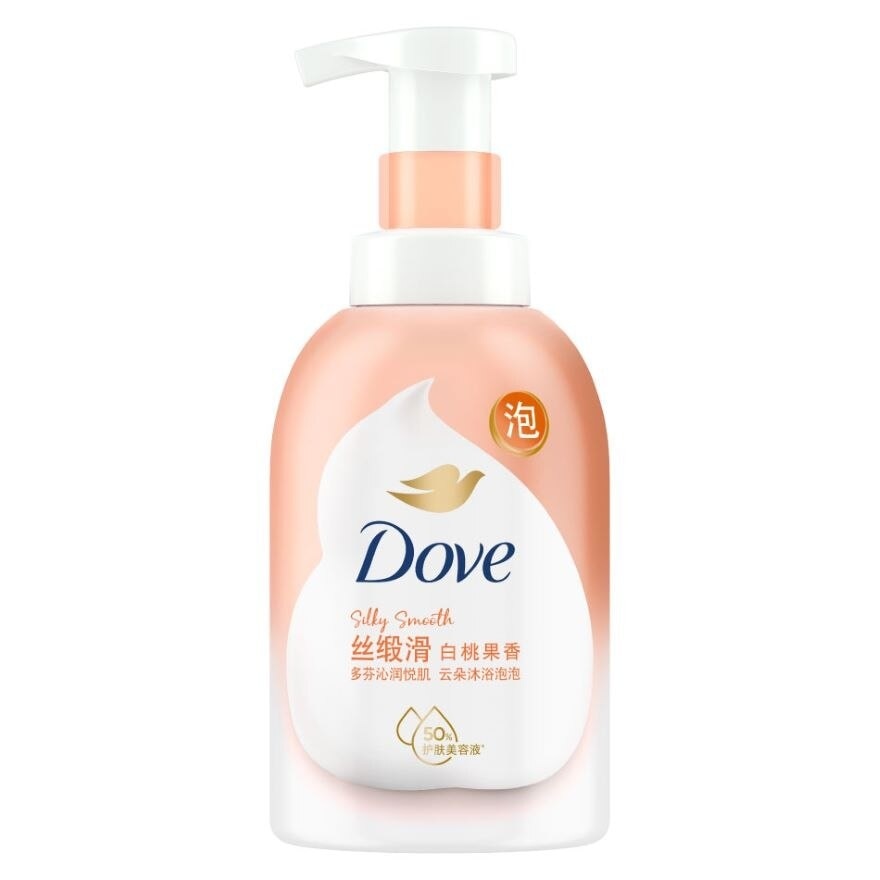 Dove Peach Self-Foaming Cloud Foam Body Wash 400ml