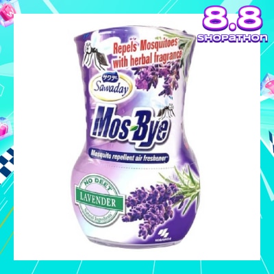 SAWADAY Mos-Bye Mosquito Repellent Air Freshener Lavender Scent (Repels Mosquito with Herbal Fragrances) 1s