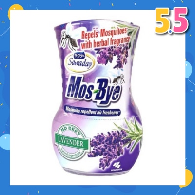 SAWADAY Mos-Bye Mosquito Repellent Air Freshener Lavender Scent (Repels Mosquito with Herbal Fragrances) 1s