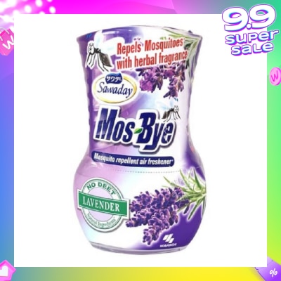 SAWADAY Mos-Bye Mosquito Repellent Air Freshener Lavender Scent (Repels Mosquito with Herbal Fragrances) 1s