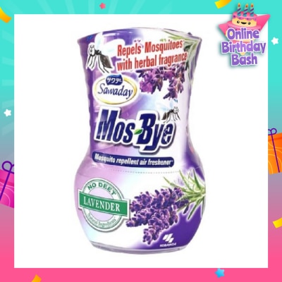 SAWADAY Mos-Bye Mosquito Repellent Air Freshener Lavender Scent (Repels Mosquito with Herbal Fragrances) 1s