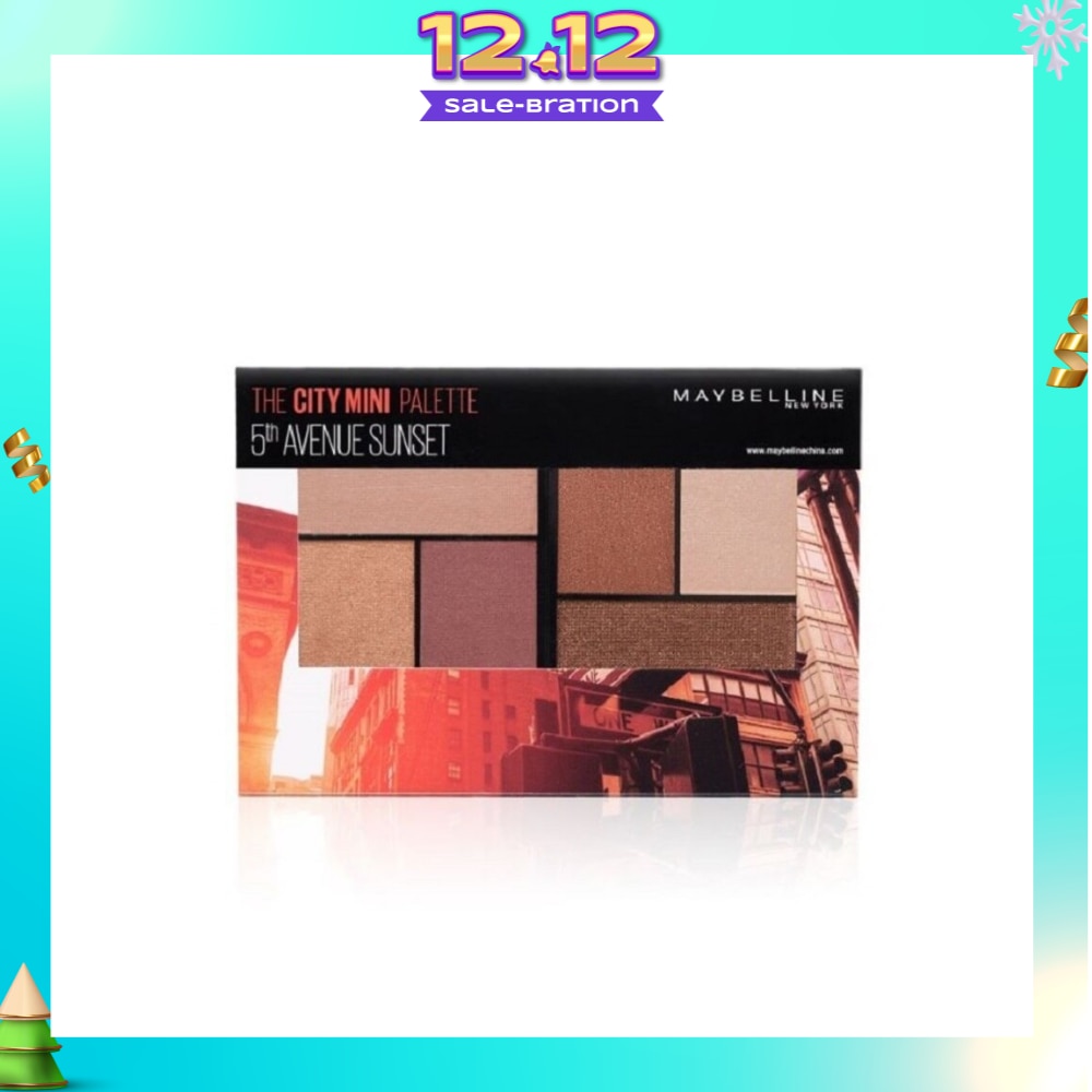 MAYBELLINE City Mini Palette 5th Avenue Sunset 1s