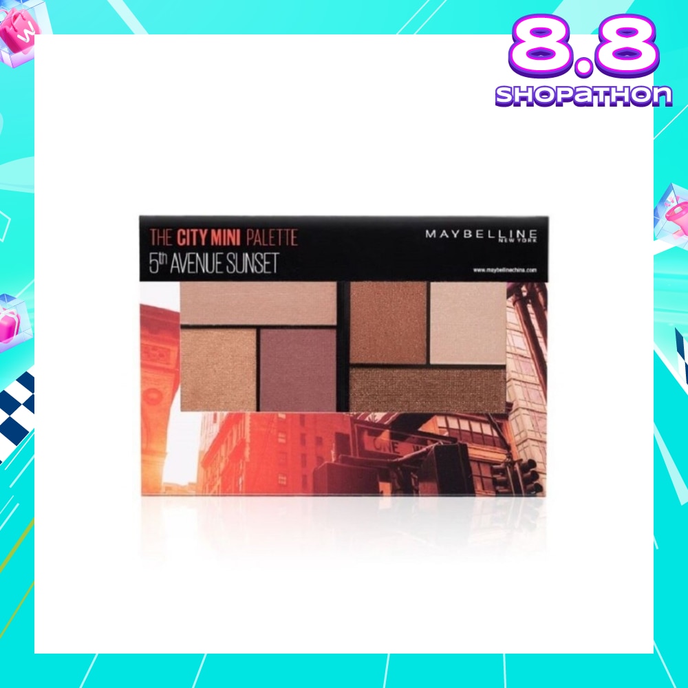 MAYBELLINE City Mini Palette 5th Avenue Sunset 1s