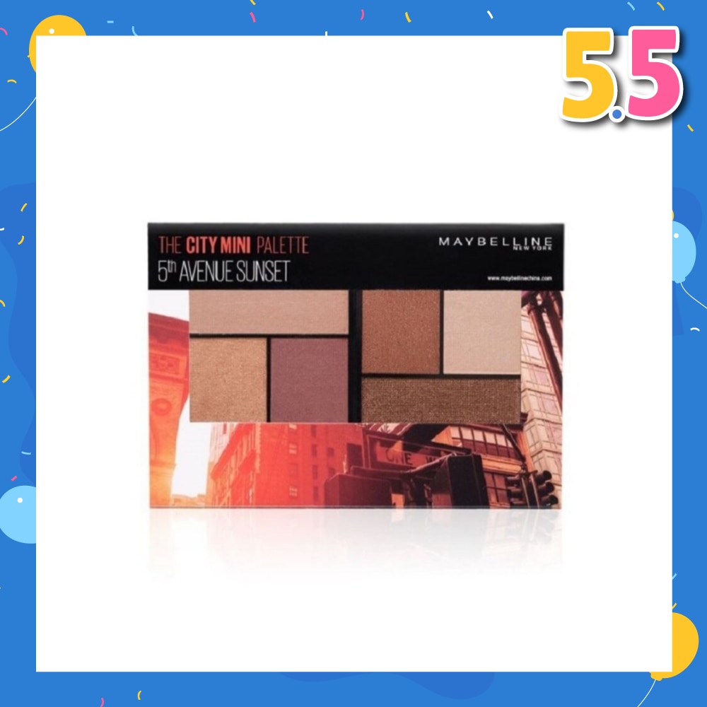 MAYBELLINE City Mini Palette 5th Avenue Sunset 1s