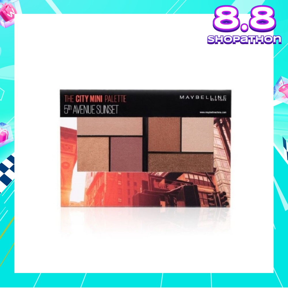 MAYBELLINE City Mini Palette 5th Avenue Sunset 1s