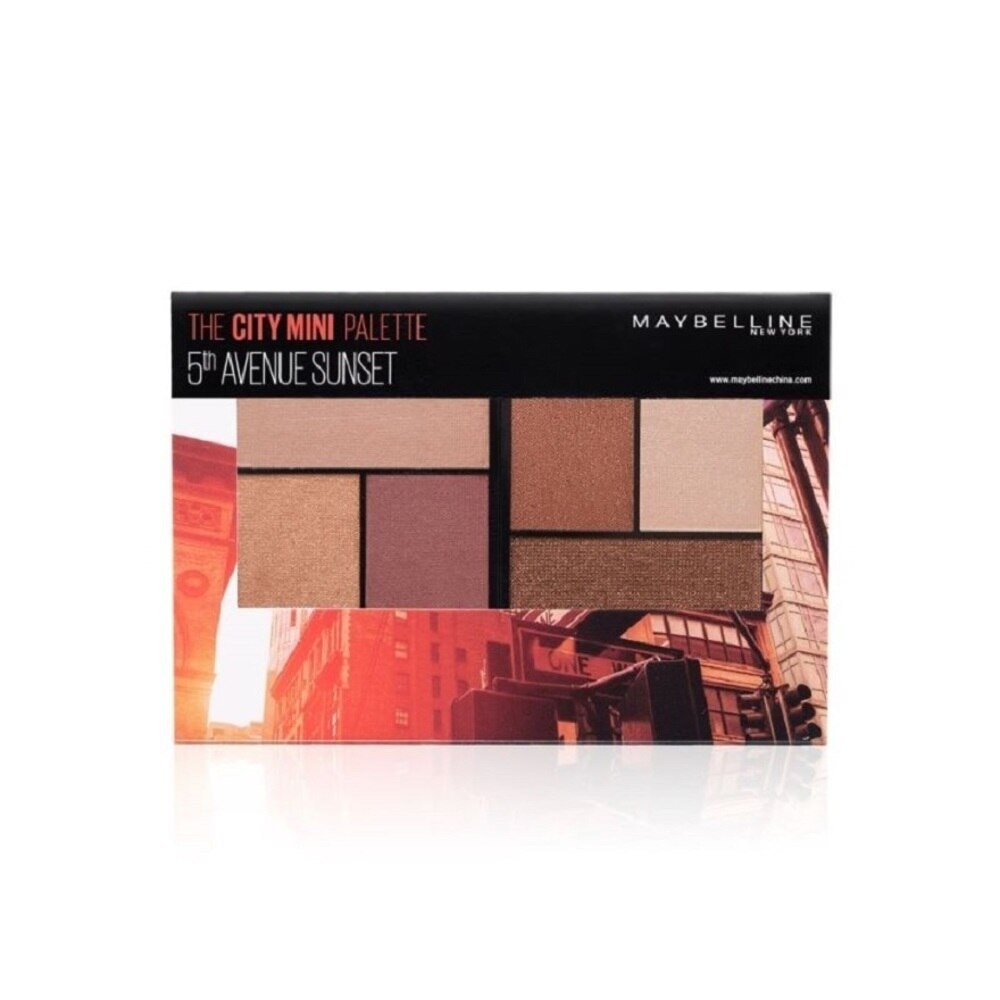 MAYBELLINE City Mini Eyeshadow Palette 5th Avenue Sunset 1s