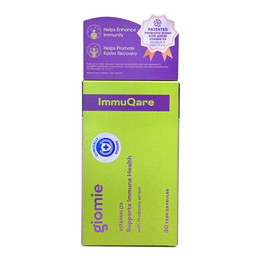 ImmuQare Probiotic (Helps to Strengthen Immunity & Provides Support for General Health Recovery) 30s