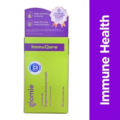 GIOMIE ImmuQare Probiotic (Helps to Strengthen Immunity & Provides Support for General Health Recovery) 30s