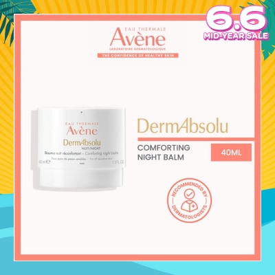 EAU THERMALE AVENE DermAbsolu Comforting Night Balm (To Restore Firmness & Fight Sagging) 40ml