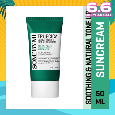SOME BY MI Truecica Mineral Calming Tone-Up Suncream SPF50+ PA++++ 50ml
