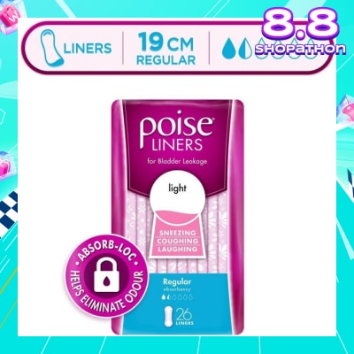 POISE Liner Regular 19cm 26s