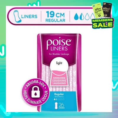 POISE Liner Regular 19cm 26s