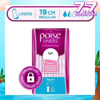 POISE Liner Regular 19cm 26s
