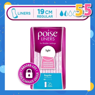 POISE Liner Regular 19cm 26s