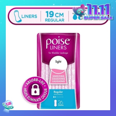 POISE Liner Regular 19cm 26s