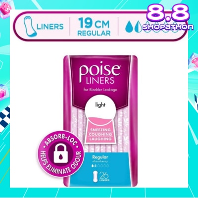 POISE Liner Regular 19cm 26s