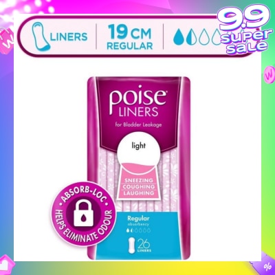 POISE Liner Regular 19cm 26s