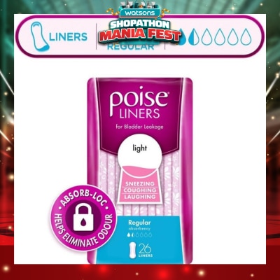 POISE - Liner Regular 19cm 26s
