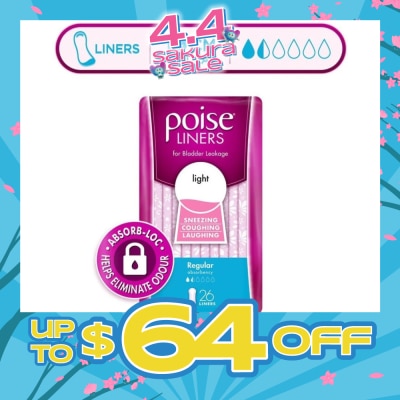 POISE - Liner Regular 19cm 26s