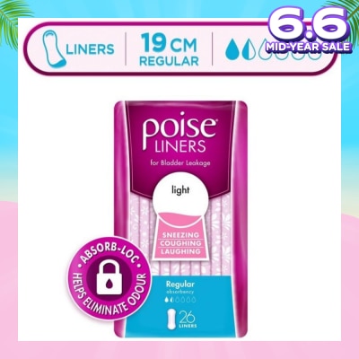 POISE Liner Regular 19cm 26s