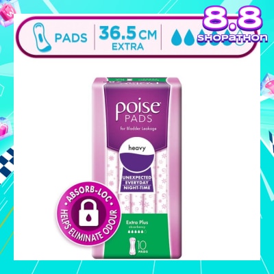 POISE Pad Extraplus 36.5cm 10s