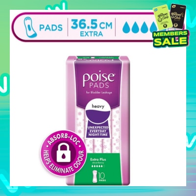 POISE Pad Extraplus 36.5cm 10s