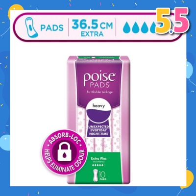 POISE Pad Extraplus 36.5cm 10s