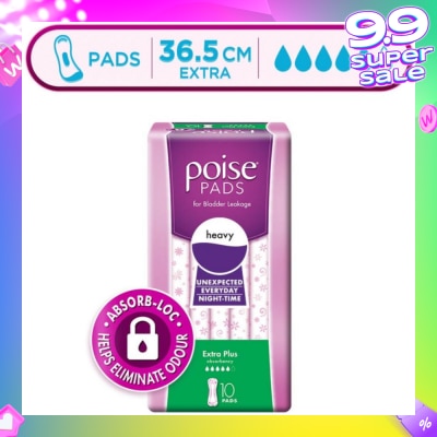 POISE Pad Extraplus 36.5cm 10s