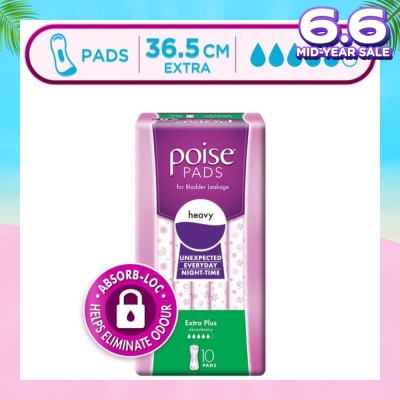 POISE Pad Extraplus 36.5cm 10s
