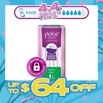 POISE - Pad Extraplus 36.5cm 10s