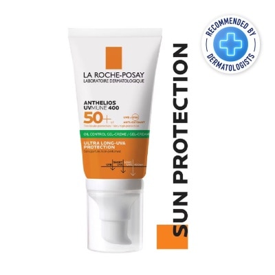 LA ROCHE-POSAY Anthelios UVMune 400 Oil Control Gel Cream (Broad Spectrum Oil Control Face Sunscreen For Oily Skin) 50ml