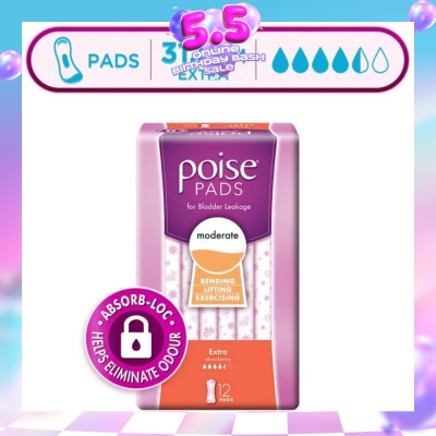 POISE - Pad Extra 31.5cm 12s