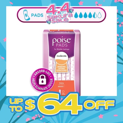 POISE - Pad Extra 31.5cm 12s