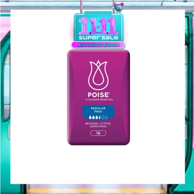 POISE Pad Regular 24.8cm 16s image