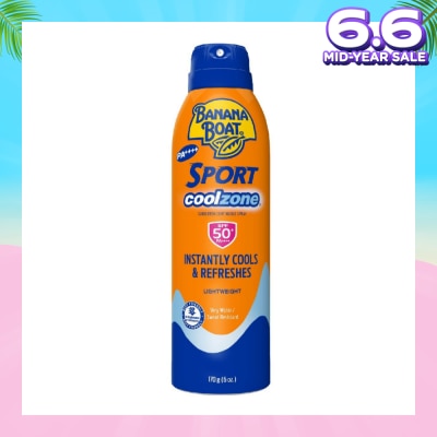 BANANA BOAT Sport Cool Zone Sunscreen Lotion SPF 50 PA+++ 170g