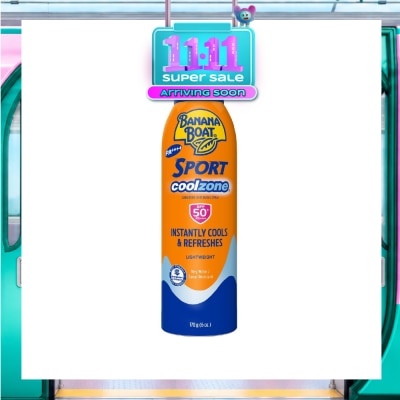 BANANA BOAT Sport Cool Zone Sunscreen Lotion SPF 50 PA+++ 170g image