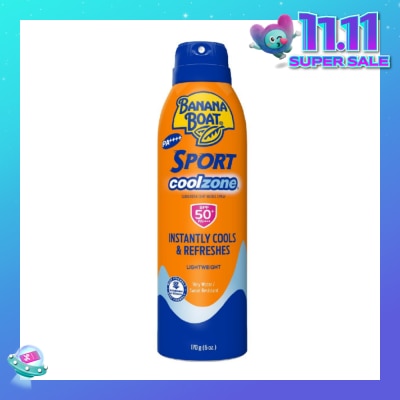 BANANA BOAT Sport Cool Zone Sunscreen Lotion SPF 50 PA+++ 170g