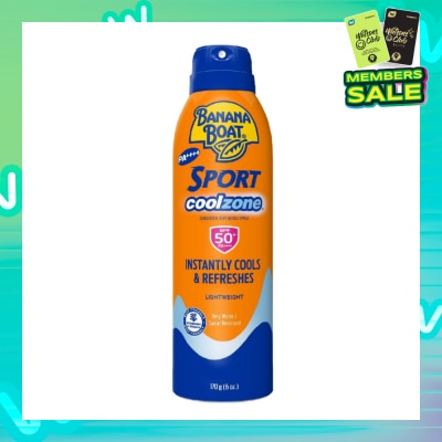BANANA BOAT Sport Cool Zone Sunscreen Lotion SPF 50 PA+++ 170g