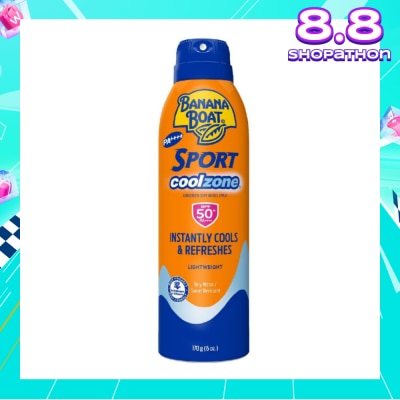 BANANA BOAT Sport Cool Zone Sunscreen Lotion SPF 50 PA+++ 170g