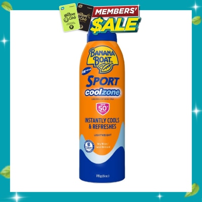 BANANA BOAT Sport Cool Zone Sunscreen Lotion SPF 50 PA+++ 170g image